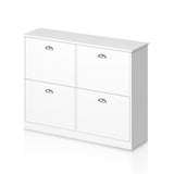Shoe Cabinet,Hidden Slim Narrow Shoe Rack Cabinet with 4 Drawers for Entryway, 83583028