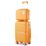 Luggage Sets 4 Piece PP Lightweight & Durable Expandable suitcase W2098P144466