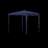 3 * 3m 4 sided , spiral tube pergola made of blue PE fabric, 10'x10 'party tent with 4 25945539