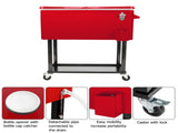 80Qt Red Box Black Square Foot Tube With Drain Pipe Freezer Incubator 21967659
