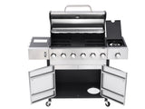 6-Burner Propane Gas Grill With Side Burner W2938P332357