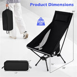 Versatile Folding Camping Chair - Rustproof Aluminum Poles , Fits 46011364