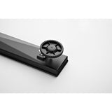 24 Inches Linear Shower Drain, Included Hair Strainer and Leveling Feet W2287P148563
