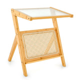 Modern Bamboo Edge Table 43813901