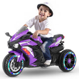 12V Kids Ride on Motorcycle, Electric Kids Motorcycle, Battery Powered Motorcycle for 3-6 Years Old, W3380P310004