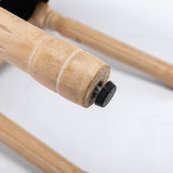 A&A Furniture,French Style Solid Wood Frame Antique Painting Linen Fabric Back Dining Chair,Set of W1143141070