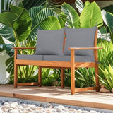 2 PCS Set 24x24 in Outdoor Deep Seat Cushion- Waterproof Fade-Resistant Patio Furniture Cushions 18257728