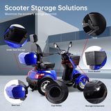 ZNTS XL3D4L Electric Mobility Recreational Travel Scooter for Adults,Mobility Scooters for Seniors, 4 W2153P192643