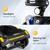 4 Wheel Electric Mobility with Lights, Powered Electric Mobility Scooter, Basket, Extended 74723603
