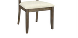 Claudia Beige Linen & Salvage Brown Finish Side Chair B2726P343808