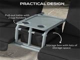 2 seats Outdoor Patio Swing Chair 59838126