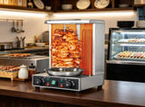 Grill Machine, 13lbs Capacity, Chicken Shawarma Cooker Machine with 2 Burners 04123128