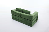 Modern Minimalist Sofa, Fold-Out Sofa Bed, Convertible Chair Floor Couch & Sleeping Mattress for W1829P192398