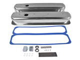 Tall Aluminum Finned Vortec Valve Covers Polished Center Bolt for Chevy SBC 283 305 327 350 33205268