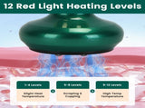 Anti Cellulite Massager with 12-Level Suction & Heating - Steel Rollers for Visible Reduction, 52800819