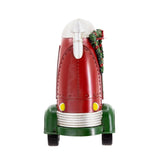 11.3x4.4x8"H Christmas Plastic/Resin Camper With Mr & Mrs Santa Tea Time Led/Water Spinning/2 Way W2078P254693