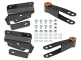 4" Drop Kit Rear Shackles & Hangers For Chevy Silverado 1500 GMC Sierra 1500 2WD 1999-2006 38748403