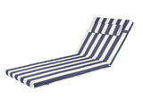 Outdoor Chaise Lounge Cushion, 72 in. x 21 in. x 3 in. Waterproof Fade-Resistant Patio Chair Pad for 92900683