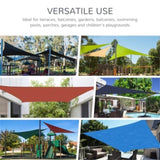 ZNTS Shade Sail Cloth /Shade Sail Canopy -AS （Prohibited by WalMart） 11011992