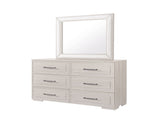 CIARA BEIGE UPHOLSTERED MIRROR B201P501916