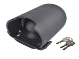 2-5/16-Inch Red Trailer Coupler Lock Heavy-Duty Carbon Steel w/ Weatherproof Shield 04946513