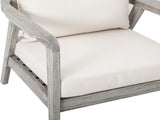 Outdoor Acacia Wood Patio Club Chair, Patio Furniture,Waterproof Thick Cushion Deep Seating for N780P171149G
