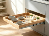 20" x 21" Pull Out Cabinet Organizer, Soft Close Slide Out Shelf for Kitchen & Bathroom Pantry 30527062