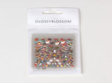 30sheet GlossyBlossom 3D Christmas Nail Stickers Korean Made Holiday Nail Art Decals for Festive 76464400