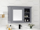 30'' x 28'' Medicine Cabinet, Wall Mounted Bathroom Storage Cabinet, Modern Bathroom Wall Cabinet WF318452AAE