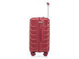 3 in 1 ABS&PC Trolley Box 20in 24in 28in Trolley Box Iron Tie Rod ABSPC Alloy Wine Red 11363546