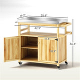 Camping CartGrill CartOutdoor Bar Cart 45585647