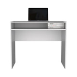 Stella 35" Wide Writing Desk with Shelf B070P234320