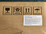 20 Gallon Double Tilt Out Trash Can Freestanding Trash Bin Wood Garbage Recycling W808P379486