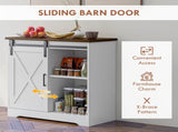 Kitchen Sideboard Storage Cabinet - White 75844736
