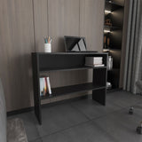 Being 39" Wide 2-Tier Shelf Narrow Console Table, Entryway Table B200P235836
