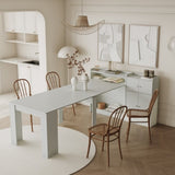 Modern Extendable Dining Table with Storage W331P191550