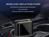 150PSI 4000mAHPortable Charging Digital Display Air Compressor with LED Lighting 94636949
