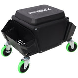 Heavy Duty Mechanic Stool 330lbs Load Capability, Garage Stool Wheels, Rolling Creeper 31171918