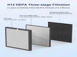 True HEPA Replacement Filter, Compatible A3 Air Purifier, H13 True HEPA Filter for A3 Air 00536984