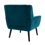 Modern Soft Velvet Material Ergonomics Accent Chair Living Room Chair Bedroom Chair Home Chair With W676P313941