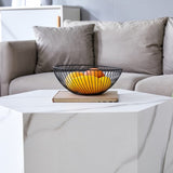 Modern MDF coffee table, with complex texture patterns, style and texture coffee table to redefine W1512P363072