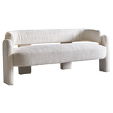 75.59" Wide Boucle Upholstery Modern Sofa for Living Room Beige W579125477