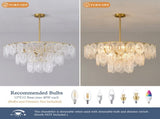 31.5 INCH Chandelier Ceiling Lamp, 12-Light Modern Farmhouse Ceiling Ceiling Hanging Light Fixture , W5008P543898