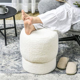 Round Ottoman, Upholstered Foot Stool 90348441