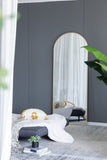 28x1x74" Celine Gold Arch Body Mirror W2078P195625