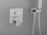 Shower system combo with hand shower, 16 inch shower head and tub spout 75881387