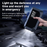 Jump Starter with Air Compressor 12V 2000A 7.0L Gas/5.5L Diesel Car Battery Starter Digital Tire 78596568