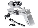 Adjustable 10" Drop / Rise Trailer Hitch for 2" Receiver 2" &2-5/16" Chrome Ball Aluminum 61909339