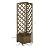 ZNTS Wooden Planter、Flower shelf 48434966