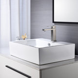 Waterfall Spout Bathroom Faucet,Single Handle Bathroom Vanity Sink Faucet W928124227